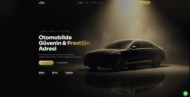 Asil Grup Otomotiv homepage